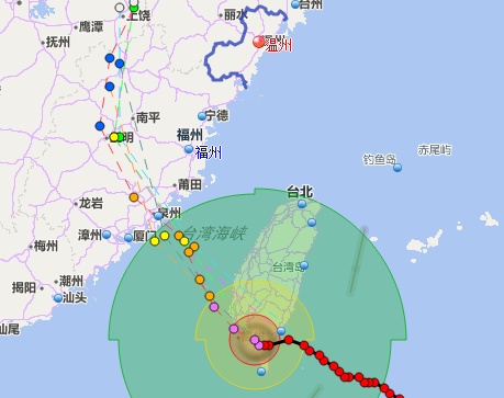 温州天气台风网今天早上