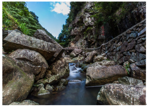 龙王峡谷景区位于平阳县鳌江镇梅溪社区联丰村,景区以苍山为屏,层林