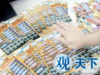 男子偷走5000张彩票,挂到手抽筋仅中2700元