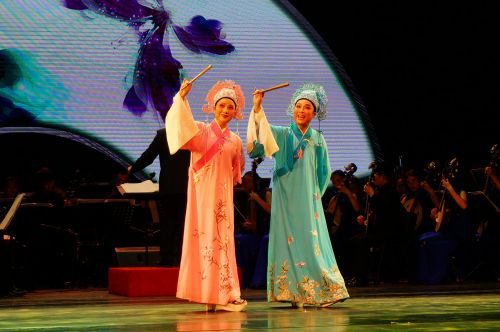 越剧梁祝唱段曲谱_萧雅的越剧梁祝(3)